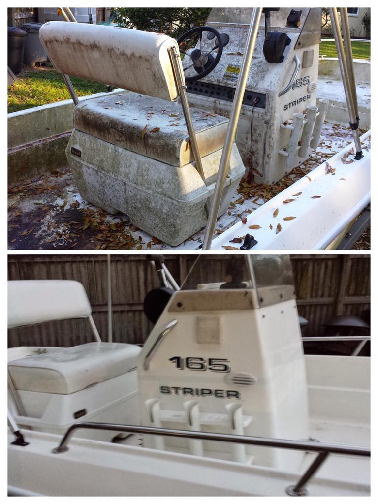 Boat Detail Before And After 1