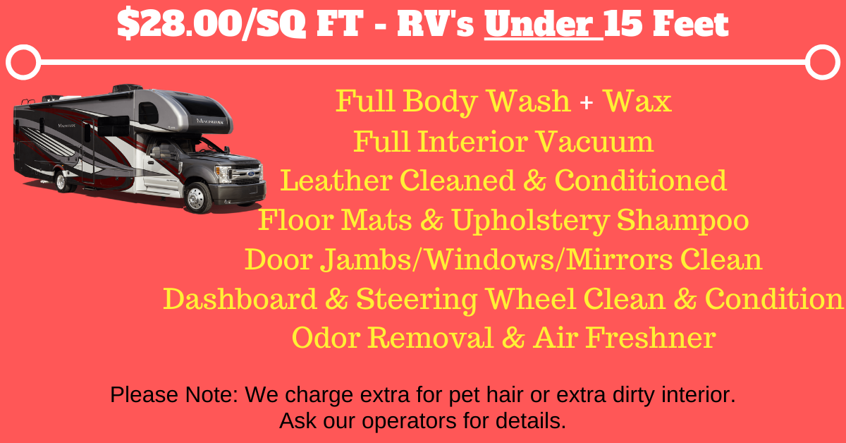 RV Detailing - Call (954) 944-2906 - Car Wash - Vehicle Wraps - Ceramic  Coating - Paint Correction